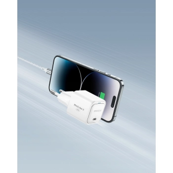 INNOSTYLE SZYBKA ŁADOWARKA KOSTKA USB-C 20W USB TYP C GAN II DO IPHONE LED
