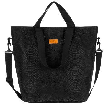 Torba na ramię torebka damska zakupowa shopper na zakupy z paskiem Rovicky