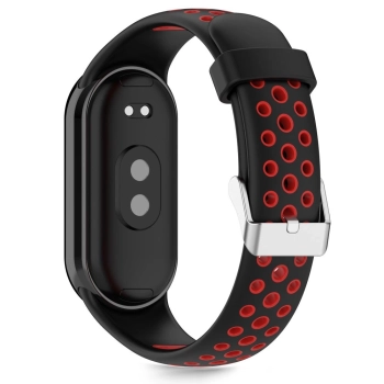 Pasek Tech-Protect IconBand Air na Xiaomi Smart Band 8 / 9 / 10 / NFC - czarno-czerwony