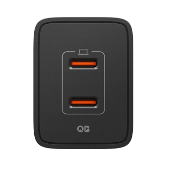 SPIGEN ESSENTIAL EE472EU 2-PORT NETWORK CHARGER 47W BLACK