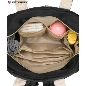 Plecak dla mamy do wózka Peterson mommy bag torba wielofunkcyjny