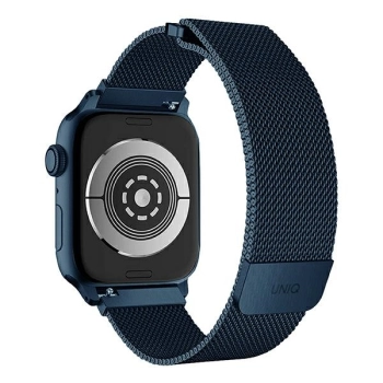 UNIQ pasek Dante Apple Watch Series1/2/3/4/5/6/7/8/9/SE/SE2 38/40/41mm Stainless Steel niebieski/cobalt blue