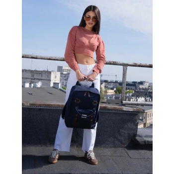 Himawari modny plecak sportowy na laptopa duży pojemny miejski do pracy
