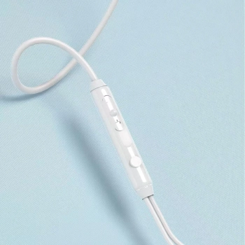 Słuchawki dokanałowe Dudao X3 przewodowe minijack 3,5mm - białe