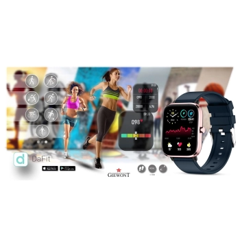 Smartwatch Giewont Różowo- do Codziennego Noszenia
