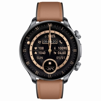 Smartwatch Gravity Czarny 2 Paski GT35-1