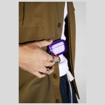 Etui Skinarma Saido do AirPods Pro 2     fioletowy