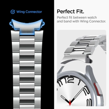 SPIGEN MODERN FIT BAND SAMSUNG GALAXY WATCH 6 CLASSIC (47 MM) SILVER