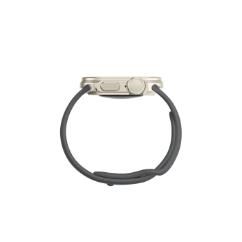 Etui metalowe AMAZINGTHING Titan Pro na Apple Watch 11 46mm aluminiowe - tytanowe