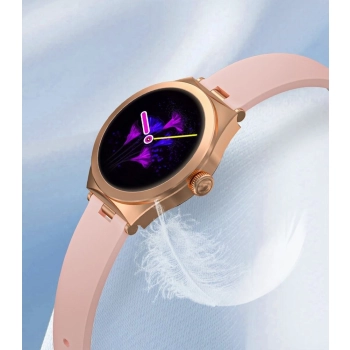 Smartwatch Gravity Różowe Złoto Różowy GT25-2