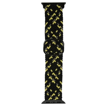 Beline pasek Apple Watch Textile38/40/41mm czarno-limonkowy black/lime