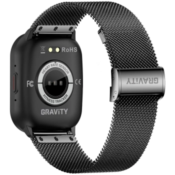 Smartwatch Gravity Czarny Pasek + Bransoleta GT43-5