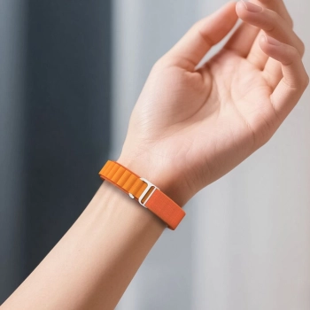 Pasek Tech-Protect Nylon Pro na Xiaomi Smart Band 8 / 9 / 10 / NFC - pomarańczowy