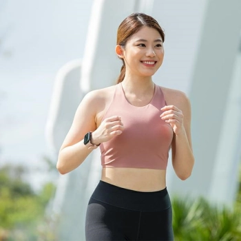 UNIQ pasek Linus Apple Watch Series1/2/3/4/5/6/7/8/9/SE/SE2 38/40/41mm. Airosoft Silicone różowy/blush pink