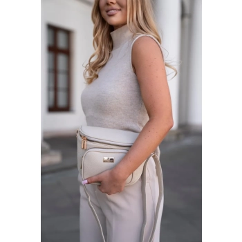 Torebka damska crossbody ze skóry ekologicznej na ramię