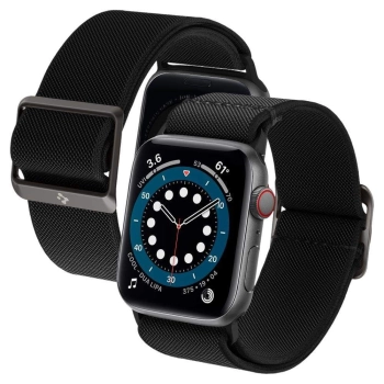 SPIGEN FIT LITE APPLE WATCH 4 / 5 / 6 / 7 / 8 / SE (38 / 40 / 41 MM) BLACK
