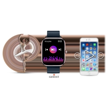 Smartwatch Giewont Różowo- do Codziennego Noszenia