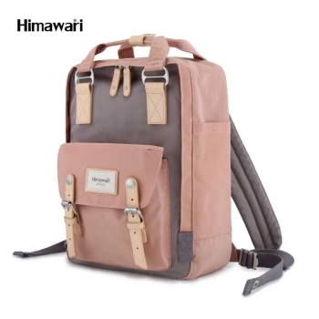 Himawari modny plecak damski sportowy na laptopa mieści a4 pojemny