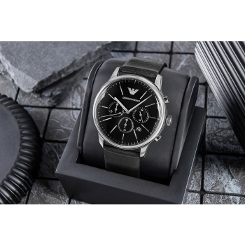 Zegarek Męski EMPORIO ARMANI Minimalist Chronograph AR11774 + BOX