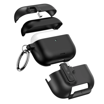 TECH-PROTECT SLIM HOOK APPLE AIRPODS PRO 3 BLACK