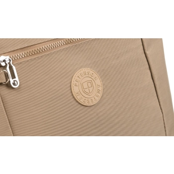 Nylonowy, pojemny shopper damski - Peterson