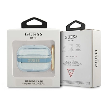 Guess  GUAPHHTSB AirPods Pro coverniebieski/blue Strap Collection