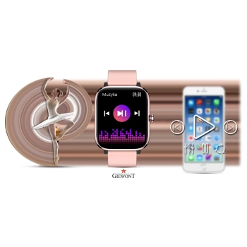Smartwatch Giewont Wodoodporny do Codziennego Noszenia