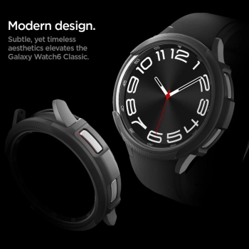 SPIGEN LIQUID AIR SAMSUNG GALAXY WATCH 6 CLASSIC (43 MM) MATTE BLACK