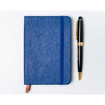 Notes notatnik twarda oprawa planer A6 journal Peterson w kropki mały