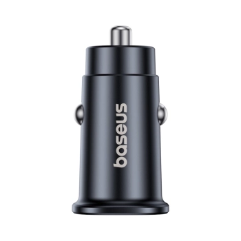 Ładowarka samochodowa Baseus GoTrip USB-C / USB-A 30W - czarna