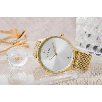 Zegarek Damski CALVIN KLEIN Timeless Mesh Elegancki