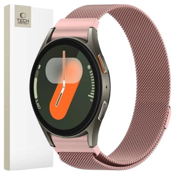 TECH-PROTECT MILANESEBAND SAMSUNG GALAXY WATCH 4 / 5 / 5 PRO / 6 / 7 / FE ROSE GOLD