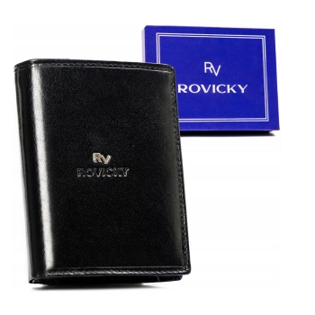 Elegancki, skórzany portfel męski - Rovicky
