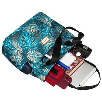 Torba shopper Rovicky mieści a4 pojemna torebka duża na ramię bag
