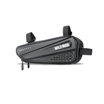 WILDMAN Etui/sakwa na ramę roweru M ES4  1.2L uchwyt rowerowy czarna/black