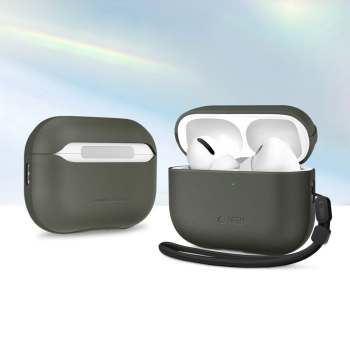 TECH-PROTECT NATURALFIT APPLE AIRPODS PRO 3 OLIVE GREEN