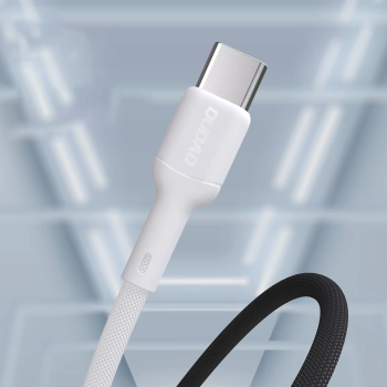 Kabel Dudao L9C 65W USB-C - USB-C 1m - biały