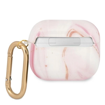 Guess GUA3UNMP AirPods 3 coverróżowy/pink Marble Collection