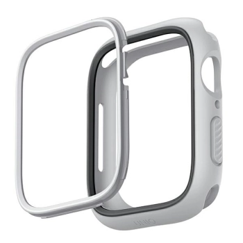 UNIQ etui Moduo Apple Watch Series 4/5/6/7/8/9/SE/SE2 40/41mm kredowy-szary/ chalk-stone grey