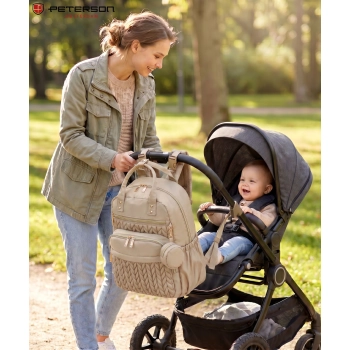 Plecak do wózka dla mamy mommy bag Peterson torba wielofunkcyjny