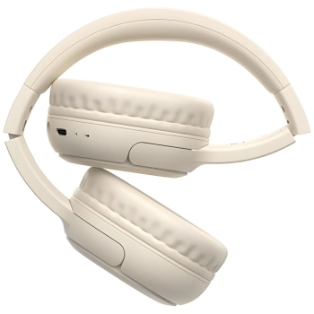 USAMS Słuchawki Bluetooth 5.3 nauszneYun Series beżowy/beige TDLYEJYX02 (USAMS-YG23)