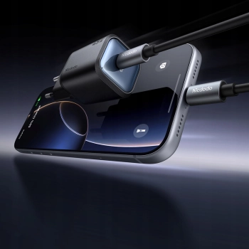 MCDODO SZYBKA ŁADOWARKA SIECIOWA ZASILACZ KOSTKA DO ŁADOWARKI USB-C 45W GAN