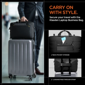 Torba Spigen KD300 na laptopa - czarna