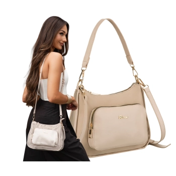 Listonoszka damska torebka miejska na ramię modna Peterson crossbody