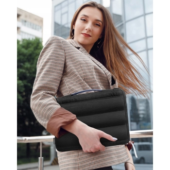 INNOSTYLE DAMSKA TORBA NA LAPTOPA 15 6 16 WODOODPORNA STRATUS SLEEVE CZARNA