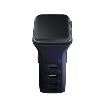 38/40/41/42 mm Gray (small) - 3mk Silicone Watch Strap for Apple