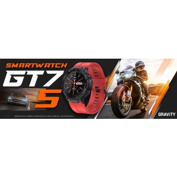Smartwatch Gravity GT7-5 do codziennego noszenia na rękę