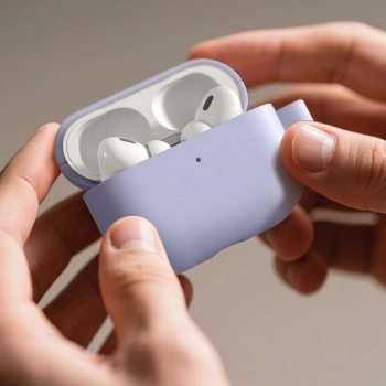Etui ochronne AMAZINGTHING Glamour na AirPods Pro 3 - fioletowe