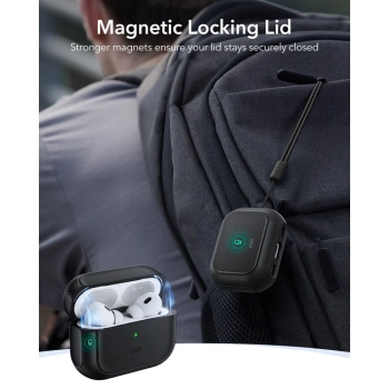 ESR ORBIT HALOLOCK MAGSAFE APPLE AIRPODS PRO 3 BLACK