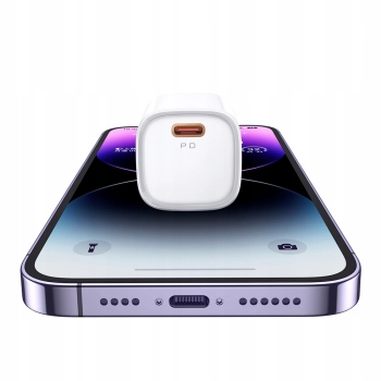 MCDODO SZYBKA ŁADOWARKA SIECIOWA ZASILACZ DO IPHONA TYP C USB-C 20W KABEL